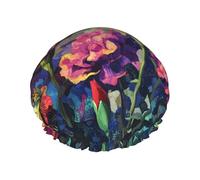 Farfalle danzanti Cuffia da a riutilizzabile - cuffia da a quotidiana impermeabile, elastica e ecologica a doppio strato