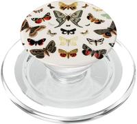 Farfalle e falene - Storia naturale Art Design PopSockets PopGrip per MagSafe