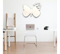 Farfalle fuori Da Forma di Acrilico Specchi, su Misura Taglie & Incisioni