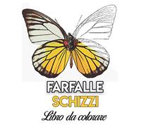 Farfalle Libro da colorare: libro per dipingere: acquerello facile, olio, acrilico