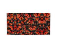 Farfalle monarca. Striscione per feste con stampa, decorazioni per tutte le occasioni, per il Ringraziamento, feste di compleanno e molto altro ancora