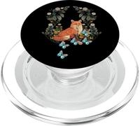 Farfalle Natura Volpi Estate Fiori Fiore Bambini PopSockets PopGrip per MagSafe