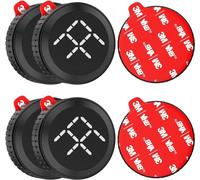 FarFay T1 Airtag Custodia - IPX8 impermeabile ed estremamente robusto con 3M super adesivo, per auto, bicicletta, moto, portafoglio, bagagli, droni, telecomandi, tavole da surf (4)