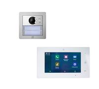 FARFISA Kit videocitofono monofamiliare 'Pluggy Plus' connesso Wifi - 1SEPG+