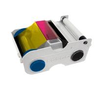 Fargo Cartuccia a nastro DTC1000 YMCKO con rullo di pulizia - 45000