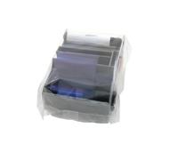 Fargo Electronics Inc. Fargo YMCKO Cartridge w/Cleaning Roller Full-color Ribbon