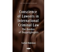 Farhad Malekian Conscience of Lawyers in International Crimin (Copertina rigida)