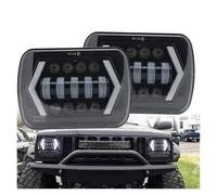 Fari 7x6 "5X7" Proiettore LED Impermeabile Faro Hi-Lo Fascio DRL Per Nissan 240SX(s13) Per Patrol Y60 1980-1990 1991 1992 1993 1994 Accessori Auto Faro(2 Piece)