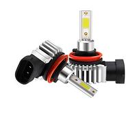 fari a LED LED Mini H7 Lampade a LED per Auto Auto Lampadine H4 LED H8 H11 Fendinebbia HB3 9005 HB4 9006 Ice Blue 10000K 3000K Auto 12V Lampadina a LED (Color : 6500K, Size : H7)