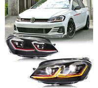 Fari a LED per Volkswagen VW Golf VII Golf MK7 TSI TDI 2012-2017 Gruppo lampade anteriori dinamiche [Non adatto a GTI/R/GTD/MK7.5]