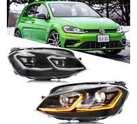 Fari a LED per Volkswagen VW Golf VII Golf MK7 TSI TDI 2012-2017 Gruppo lampade anteriori dinamiche [Non adatto a GTI/R/GTD/MK7.5]