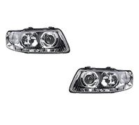 Fari alogeni adatti per Audi A3 8L 09/2000-05/03 H7 H1 Set Sinistra Destra