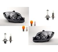 Fari alogeni adatti per Seat Leon 1P 04/2009- Set di lampadine sinistra Re