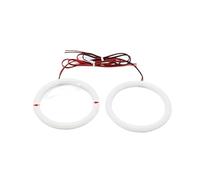 Fari Angel Eyes per auto Per BMW E46 E36 E38 E39 E90 2026 60/72/80/85/90/95/126mm 140mm 131mm Cerchio Bianco Luce Cotone Angel Eyes Kit Occhio d'angelo autos(126mm)