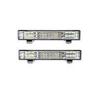 Fari Anteriori 12V 24V 3 File Spot Flood Off Road Barra Luminosa A LED/Luce Lavoro 4x4 Truck ATV SUV Barca Barra Luminosa A Faro Anteriore(37CM 72LED 216W b)