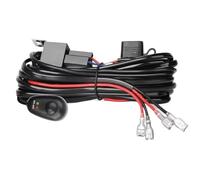 Fari Anteriori 12V 24V 3 File Spot Flood Off Road Barra Luminosa A LED/Luce Lavoro 4x4 Truck ATV SUV Barca Barra Luminosa A Faro Anteriore(2 Leads Wire Harness)