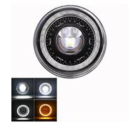 Fari Anteriori 7 "Led Auto Moto Faro H4 Per Lada 4x4 Per Urbano Per Niva Faro DRL Halo Ambra Turn Luce Faro Anteriore(1Piece Sliver)