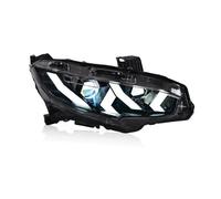 Fari anteriori a LED completi compatibili con Honda Civic 10th 2016-2021 Gruppo ottico anteriore a LED per auto con indicatori di direzione dinamici a sinistra e a destra, accessori per lampade a LED
