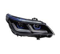 Fari Anteriori Adatti per E60 2003-2010 DRL LED Bi Xenon Lampadina Fendinebbia Accessorio per Auto 523i 530i Lampada Frontale Angel Eye (2003-2007 Sinistra)