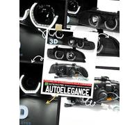 FARI ANTERIORI ANGEL EYES 3D NERO adatti per BMW E39 09.95-06.03