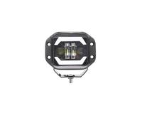 Fari Anteriori Auto 12V 24V Montaggio A Incasso LED Fendinebbia Da 5 "Pollici LED Barra Luminosa Lavoro Faretto Hi/Low Beam Off Road 4X4 Atv Per Niva Per Lada JK TJ Faro Anteriore(1 Piece)