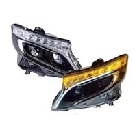 Fari Anteriori Auto Compatibile Con Benz Per Vito 2013 2014 2015 2016 2017 2018 2019 Lente Del Proiettore DRL Fari Auto Di Ricambio Accessori Dinamici
