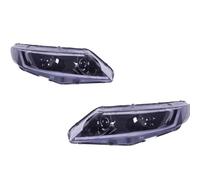 Fari Anteriori Auto Compatibile Con Civic 2006 2007 2008 2009 2010 2011 Spina Per Lampada Di Segnalazione Freno DRL Fari Auto Sostitutivi