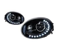 Fari Anteriori Auto Compatibile Con Per Beetle 2013 2014 2015 2016 2017 Fari Di Ricambio Auto DRL Indicatori Direzione Abbaglianti Lente Del Proiettore A Strappo