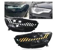 Fari Anteriori Auto Fari A6 2012 2013 2014 2015 Faro Stile A7 DRL Indicatore Di Direzione Gruppo Faro LED Per Auto Faro Proiettore Anteriore