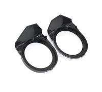 Fari Anteriori Auto Per BMW E46 M3 M-Tech 2001-2006 Nero Auto Fendinebbia Lampada Trim Anello Copertura Coprilenti Per Fari Anteriori