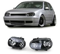 FARI ANTERIORI DARK FANALI PER VW GOLF 4 IV 97-03 HEADLIGHTS NEW H7 H1 H3
