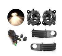 Fari Anteriori Fendinebbia LED Kit Per VW T5 Transporter Per Multivan Per Caravelle 03-10 Grigio Fendinebbia Coperchio Griglia Cablaggio Interruttore Faro Anteriore(1 set halogen)