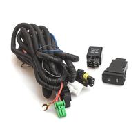 Fari Anteriori Fendinebbia LED Kit Per VW T5 Transporter Per Multivan Per Caravelle 03-10 Grigio Fendinebbia Coperchio Griglia Cablaggio Interruttore Faro Anteriore(Wires)