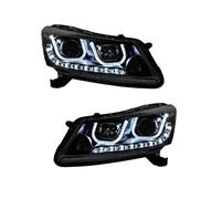 Fari Anteriori Per Accord 8th Gen 2008 2009 2010 2011 2012 ProiettoriFari DRL Indicatori Di Direzione Low High Beam Lente Del Proiettore 2 Pezzi Accessori Auto Proiettore Fanale Anteriore