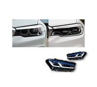 Fari anteriori per auto compatibili con la serie 5 G30 G38 2018-2022, fari a LED DRL, proiettore di segnale, accessori per auto(BLUE)