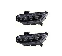 Fari Anteriori Per Civic 10Th Gen 2016-2021 Modifica Per Bugatti LED DRL Indicatori Di Direzione Abbaglianti Proiettore Accessori Faro Di Montaggio Proiettore Fanale Anteriore