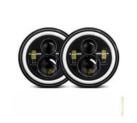 Fari Anteriori Per Land Per Rover Per Defender 90 110 1983-1991 2 Pezzi Universali 7 Pollici Led Auto Moto Faro DRL H4 Faro 7 "faro Faro Proiettore(2 Piece)