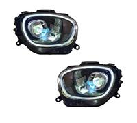 Fari Anteriori Per MINI Per Countryman F60 Fari 2017 2018-2020 F60 Faro DRL Testa Della Lampada LED Proiettore Fascio Accessori 2 PCS Car Styling Proiettore Fanale Anteriore