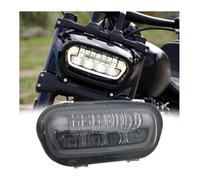 Fari Anteriori Per Moto Faro Anteriore Del Motocic Per Softail Per Fat Per Bob 2018 Gruppo Faro Per Motocicletta Con A Due Fuochi Luce Di Posizione Abbagliante/anabbagliante Faro Faro Anteriore