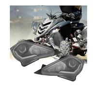 Fari Anteriori Per Moto Faro Anteriore Del Motocic Per YFZ 450 Per Raptor 350 250 700 Per Wolverine 450 350 Per YFZ450X 2004-2013 Faro Per Moto DRL Con Luce Di Direzione Gialla Faro Faro Anteriore