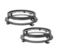 Fari Anteriori Per Moto Staffa Di Montaggio Per Anello Faro LED Da 7 Pollici Per JK Per Suzuki Per Samurai Car Touring FLD Staffa Per Moto Moto Faro(Nero 2 pezzi)