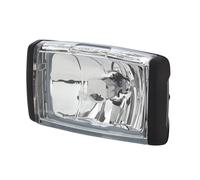 HELLA 1NB 010 951-101 Alogeno/FF-Fendinebbia, Comet FF 450, 24/12V, rettangolare, Montaggio, esterno, Lente diffusore cristallina, colore diffusore luce cristallino, Sx/Dx