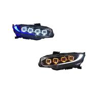 Fari Auto Compatibile Con Civic 2016 2017 2018 2019 2020 2021 Gruppi Fari Fendinebbia DRL Freno Indicatore Direzione Lampada Sostituzione Riparazione Componenti