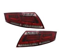 Fari Auto Compatibile Con Per TT Fanali Posteriori 2006-2014 Fanale Posteriore Completo Indicatore Di Direzione Dinamico Gruppo Fanali Posteriori Per Auto(Red)