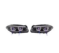 Fari auto compatibili con BMW Serie 5 F10 2010-2016, lampade a LED per auto, luci diurne, indicatori di direzione dinamici, accessori per auto(2010-2013)