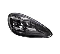 Fari auto compatibili con Porsche Cayenne 958 2011, 2012, 2013 e 2014. Fari anteriori con design 9Y0, lenti bifocali e matrice.(Left side 1 piece)