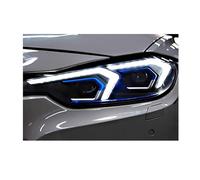 Fari auto compatibili for BMW Serie 3 F30 F35 2013-2018 Aggiornamento a fanale posteriore COMPLETO Faro anteriore DRL Faro anteriore Gruppo ottico anteriore(Original Xenon)