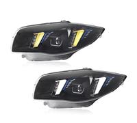 Fari Compatibile Con BMW Per SERIE 1 E87 2004 2005 2006 2007 2008 2009 2010 2011 Doppie Luci Diurne Fari Abbaglianti Modificati 2 Pezzi