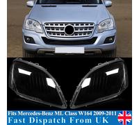 Fari Copertura Per Mercedes Benz Classe ML W164 ML300 ML450 ML500 2009 2010 2011 Faro Lente Paralume Faro Coperture Borsette