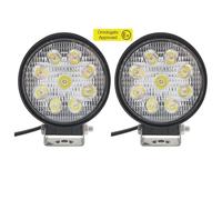 Coppia fari supplementari di profondita' a led omologati E32